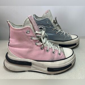 Converse Run Star Legacy CX Hike Sneaker Platform Women Canvas Blue Pink A04361C